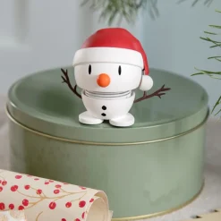 Soft santa snowman liten hvit
