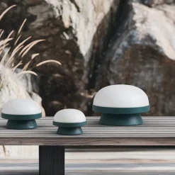 Soft spot solar dots lampe 8,5 cm forest green