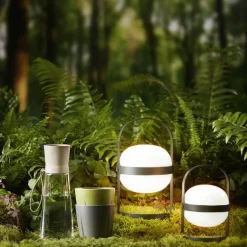 Soft Spot Solar H25 cm olivengrønn