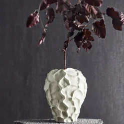 Soil vase 21,5 cm vanilje