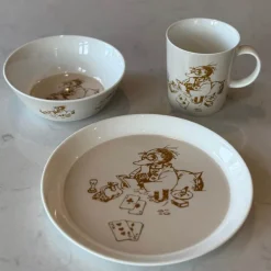 Solan bolle 14 cm Solan spiller poker beige