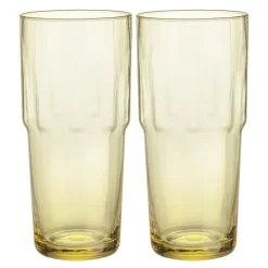 Solare høyt glass 39 cl 2 stk ildgul