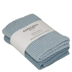 Solid kjøkkenklut strikket 26x26 cm 2 stk skyway