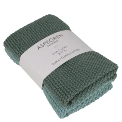 Solid kjøkkenklut strikket 26x26 cm 2 stk pine