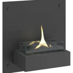 Solo vegghengt peis 90 0,5L svart