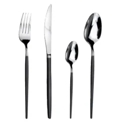 Soprano bestiksett 16 deler svart