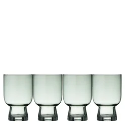 Sorrento vannglass 30 cl 4 stk grønn