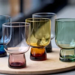 Sorrento vannglass 30 cl 4 stk pink