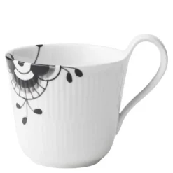 Sort Mega Riflet kopp m/hank 33 cl