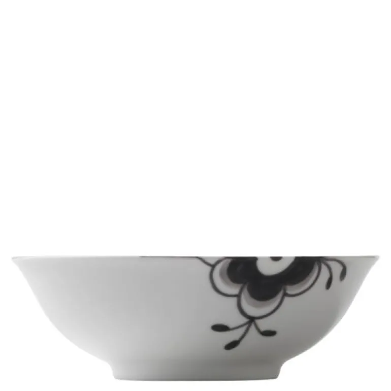 Sort Mega Riflet skål 35 cl