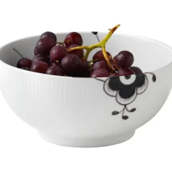 Sort Mega Riflet skål 21 cm