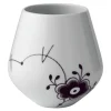 Sort Mega Riflet vase 15 cm