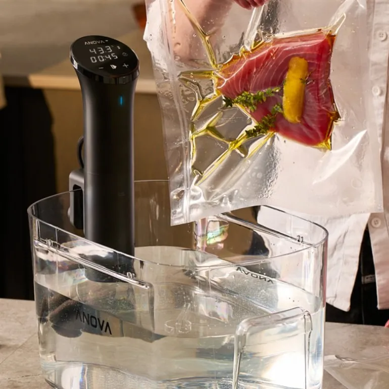 Sous vide precision cooker wifi 3.0 sølv/svart