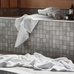 Spa håndkle 100x150 cm hvit