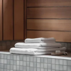 Spa håndkle 70x140 cm hvit