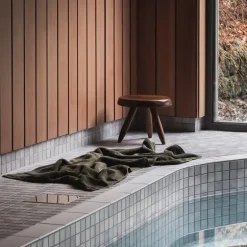 Spa håndkle 70x140 cm oliven