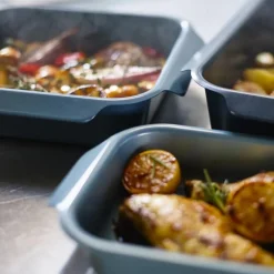 Space ildfast form 30x30 cm blå