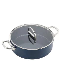 Space kasserolle m/lokk 28 cm 4,5L midnight blue