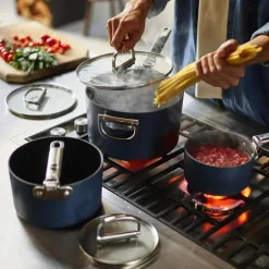 Space sausegryte m/lokk 5,1L 23 cm midnight blue