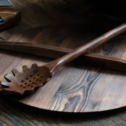 Spagettisleiv 33,5 cm valnøtt