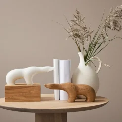 Spaltekannen original versjon vannkanne/vase 24 cm hvit