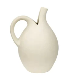 Spaltekannen original versjon vannkanne/vase 18 cm hvit