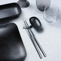 Spisepinnesett med skål audrey