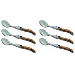 Spiseskje 6 deler oliventre