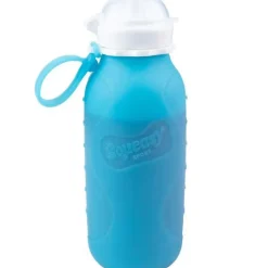 Sport drikkeflaske/klemmepose 473ml clear blue