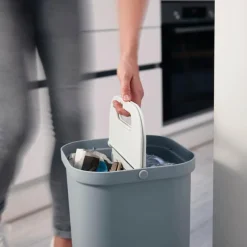 Søppelspann 25x36 cm blå