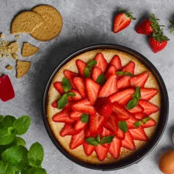 Springform 23 cm svart