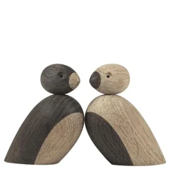 Spurvepar røkt eik/eik