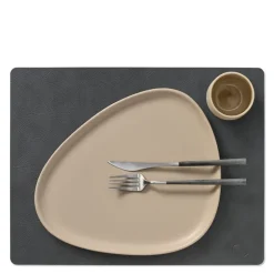 Square Cloud spisebrikke tosidig antrasitt/pastellgrønn