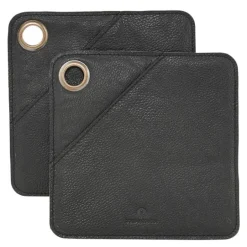 Square gryteklut 20,5 cm 2 stk svart