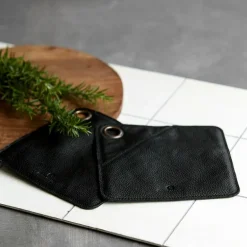 Square gryteklut 20,5 cm 2 stk svart