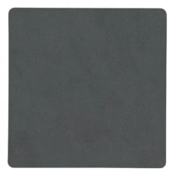 Square Nupo glassbrikke 10x10 cm antrasitt