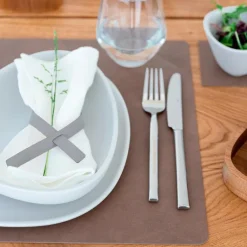 Square Nupo spisebrikke L brun