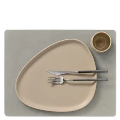 Square Nupo spisebrikke L 35x45 cm lys grå