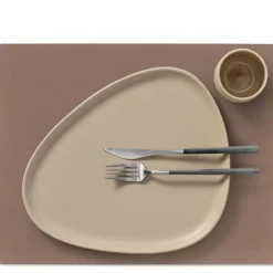 Square Nupo spisebrikke L 35x45 cm truffle