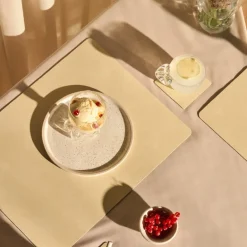 Square Nupo spisebrikke L 35x45 cm lemon sorbet