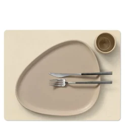 Square Nupo spisebrikke 35x45 cm vanilla