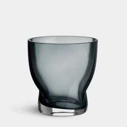 Squeeze tulipanvase 18 cm bluish grey