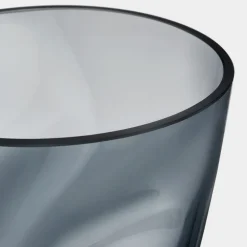 Squeeze tulipanvase 18 cm bluish grey