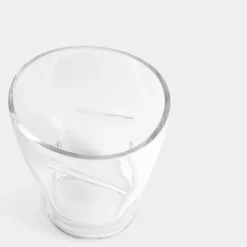 Squeeze tulipanvase 18 cm klar