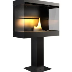 Stack frittstående peis 180 1L svart