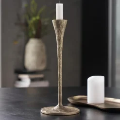 Stada lysestake antikk 29 cm messing