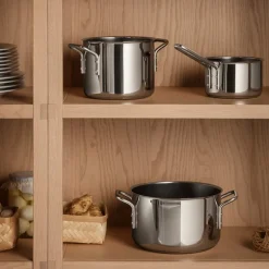 Stainless Steel gryte 3,6L keramisk Slip-Let® belegg