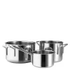Stainless Steel grytesett 3 deler