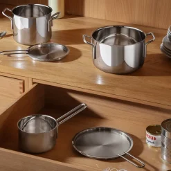 Stainless Steel kasserolle 1,1L