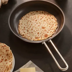 Stainless Steel stekepanne 28 cm Slip-Let® belegg
